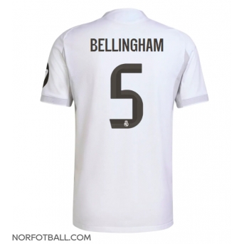 Billige Fotballdrakt Real Madrid Jude Bellingham #5 Replika Hjemmedrakt 2025-26 Kortermet